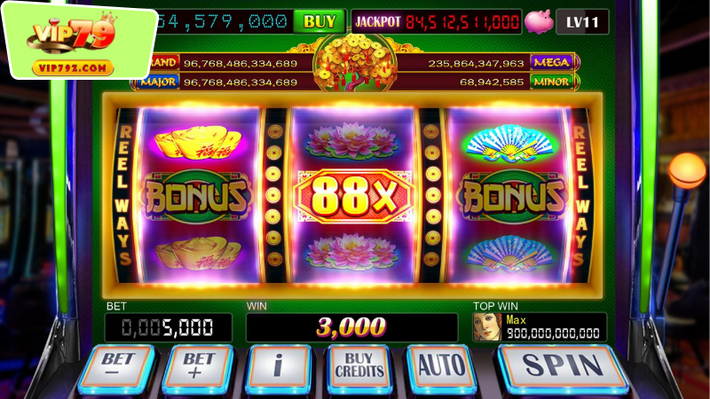 Chiến lược chơi Slots Game Vip79 hiệu quả để dễ dàng nổ hũ